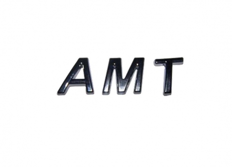 S11-3921131 KLM Auto Parts - Эмблема надпись "AMT" Chery Jaggi, Kimo, QQ, Tiggo (Фото 1)
