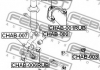 CHAB-006RUB FEBEST - Сайлентблок цапфы CHEVROLET EPICA 06- задн. мост с двух сторон (Пр-во ) (Фото 2)
