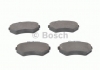 0986460944 BOSCH - Тормозные колодки дисковые передние AUDI 80, A4; VW Golf III, Passat; SEAT (Фото 3)
