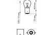 12498B2 PHILIPS - Лампа накаливания P21W12V 21W BA15s (blister 2шт) ( ) (Фото 3)