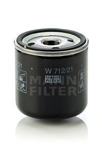 W712/21 MANN - Фильтр масляный двигателя (Фото 1)