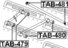 TAB-480 FEBEST - Сайлентблок важеля  (Фото 2)