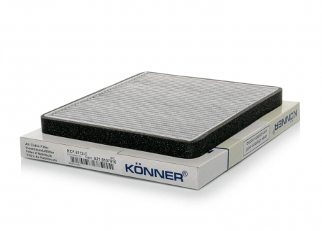 KCF-8112-C KONNER - Фильтр салона угольный A21 A21-8107910 (Фото 1)