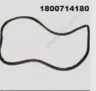 Уплотнитель двери задней L, правый Geely CK, CK2 Aftermarket 1800714180