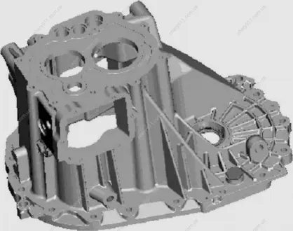 Корпус КПП середня частина Chery Tiggo, Eastar Aftermarket QR523-1701101