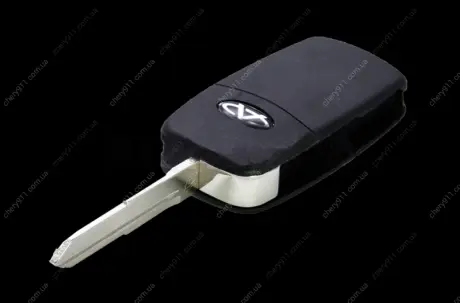 Ключ заготовка зажигания с Д, У Chery Forza Aftermarket A13-8CB6105410AB
