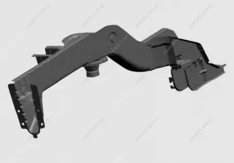Лонжерон задний правый Chery Kimo Aftermarket S12-5101800-DY
