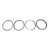 Кольца поршневые 0,8L Chery QQ Aftermarket 372-1DE1004030 (фото 1)