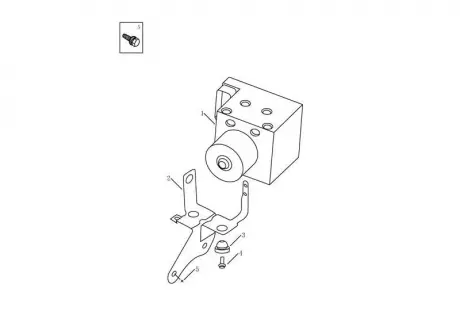 Блок ABS новий Geely MK, MK2 Aftermarket 1014003650
