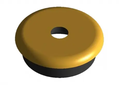 Подушка радиатора кондиционера верхняя Chery Amulet, Elara, Karry, M11 Aftermarket A11-8105017