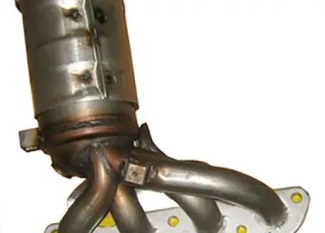 Коллектор выпускной Евро III с катализатором Geely MK, MK2 Aftermarket 1106016016