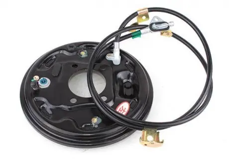 Пристрій гальмівний задній у зборі лівий Geely MK, MK2 Aftermarket 1014003873