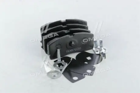 Колодки тормозные передние c ABS Geely CK Geely RIDER 3501190005-00