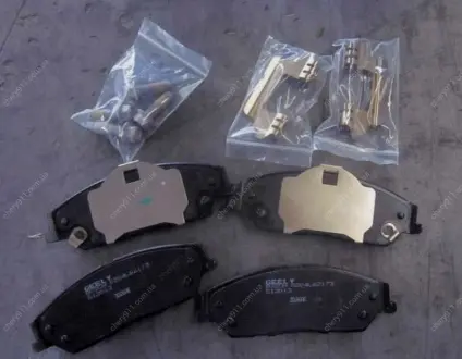 Колодки тормозные передние EX-7 GEELY 101402005959