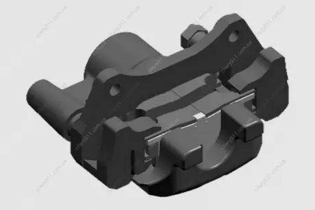 Суппорт тормозной задний левый Chery Cross Eastar Aftermarket B14-3502050