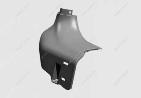 Накладка стійки передньої лівий нижня Chery Tiggo Aftermarket T11-5402150