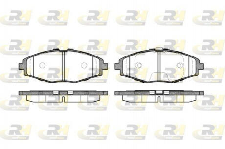 Колодки передні гальмівні Chery QQ ROADHOUSE S11-3501080