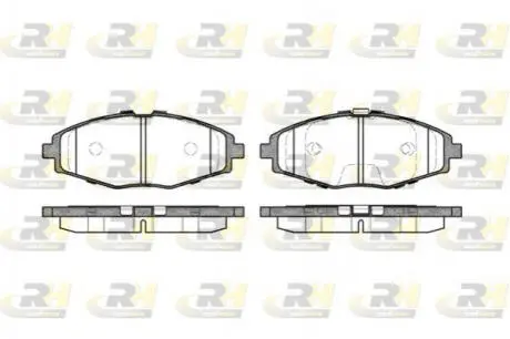 Колодки передние тормозные Chery QQ ROADHOUSE S11-3501080