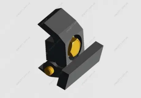 Петля двері задньої лівий верхня Chery Amulet Aftermarket A11-6206010-DY