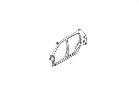 Панель кузова правый Geely MK, MK2 Aftermarket 101201040002