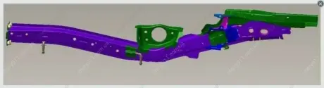 Лонжерон задний правый EC-7 Aftermarket 106200226202