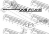 CHAB-AVT200R FEBEST - Сайленблок балки CHEVROLET AVEO 03- задн. мост (Пр-во ) (Фото 2)