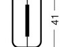 6411-02B OSRAM - Лампа софитная вспомогат. освещения C10W 12V 10W SV8.5-8 (2 шт) blister ( ) (Фото 1)