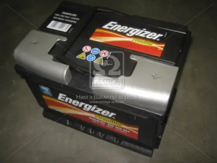 Акумулятор 60Ah-12v Prem. (242х175х175), R, EN540 Energizer 560 409 054