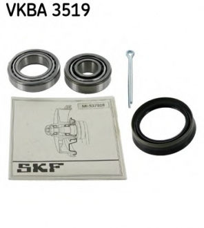 VKBA 3519 SKF - Подшипник ступицы AUDI A4, VW CADDY II 95- задн. мост (Пр-во ) (Фото 1)