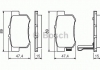0 986 461 006 BOSCH - Тормозные колодки дисковые задние HONDA Accord 2.2 2.2I16V 11/93- (Фото 9)