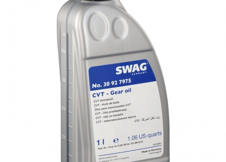 30927975 SWAG - Автотрансмиссионное масло "CVT" (желтое) 1L (Фото 1)