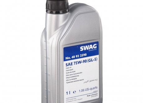 40932590 SWAG - Трансмиссионное масло (GL-5) 75W-90 1L (Фото 1)
