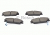 0986461127 BOSCH - Тормозные колодки дисковые передние HONDA Accord 83-85; HYUNDAI Accent, Lantra, Getz (Фото 7)