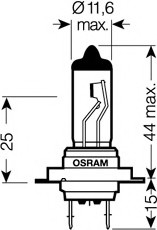 64210SV201B OSRAM - Лампа H7  (Фото 1)