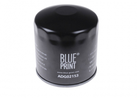 ADG02153 BLUE PRINT - Фильтр масляный Chery Tiggo 05- ( ) (Фото 1)