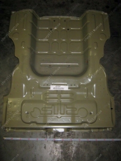 106201002001 GEELY - Пол+багажник задняя часть металл (Фото 1)