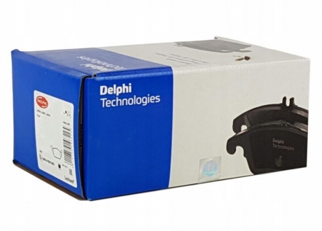 LP1857 Delphi - Гальмівні колодки. дискові  (Фото 1)