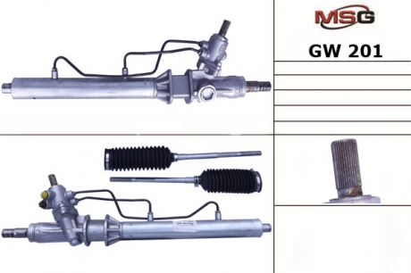 GW201 MSG - Рулевая рейка с ГУР Great Wall Hover 2005-2008 (Фото 1)