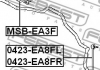 0423-EA8FR FEBEST - Стійка стабілізатора переднього права GALANT EA3A/EA8A USA 96-03 (Фото 2)
