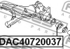 DAC40720037 FEBEST - Підшипник маточини передньоI (40x72x37) VOLKSWAGEN POLO CLASSIC (6KV2) 95-02 (Фото 2)
