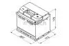 Акумулятор 52Ah-12v (S5001) (207x175x175),R,EN520 BOSCH 0 092 S50 010 (фото 4)