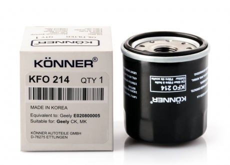 KFO-214 KONNER - Фильтр очистки масла корпусный (Фото 1)