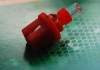 BL-L0105-red BLOOM - Лампа светодиодная T5 1led (с патроном) вогнутый, красный (Фото 2)