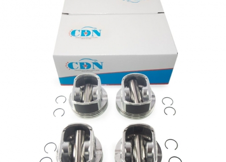 CDN4131 CDN - Поршень 4шт комплект + пальцы 0.5 1.8L EC7 EC7RV SL FC 1136000062CA (Фото 1)