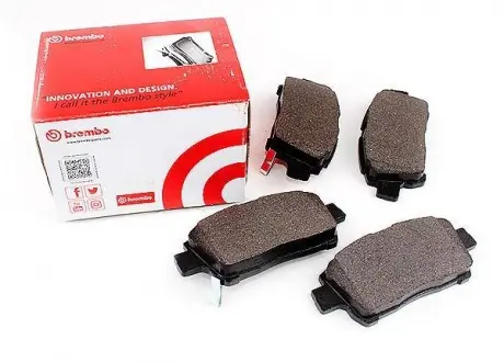 Колодки передні гальмівні Geely GC6 (SC6) BREMBO 1014003350