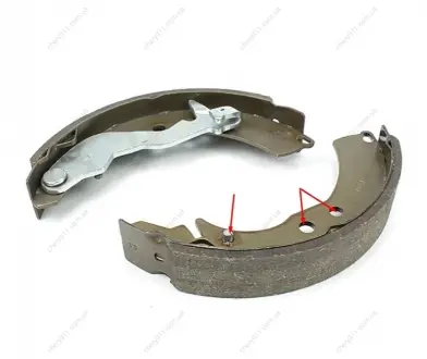 Колодки задние тормозные NEW, модель 2011 года Chery Jaggi (S21) Aftermarket S21-6GN3502080