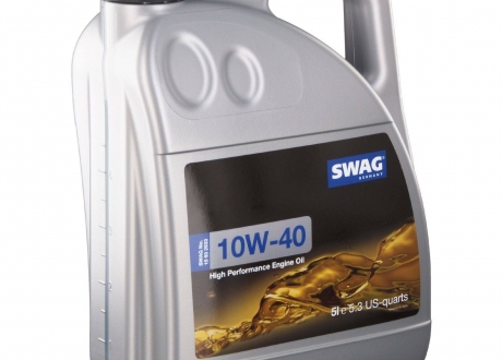 15932933 SWAG - Моторное масло полусинтетическое д/авто SAE 10W40 5L (Фото 1)