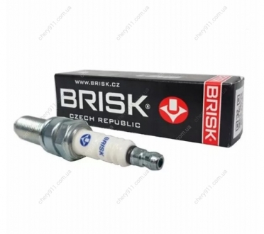A11-3707110BA-BRISK BRISK - Свеча зажигания 3 контакта (Чехия, ) (1шт) A13 A15 A21 B11 M11 S12 S21 (Фото 1)