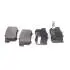 Колодки задние тормозные BYD F6 Aftermarket 10199934-00 (фото 1)