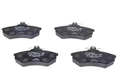Колодки передние тормозные без ABS Geely CK/CK2 BOSCH 3501190106